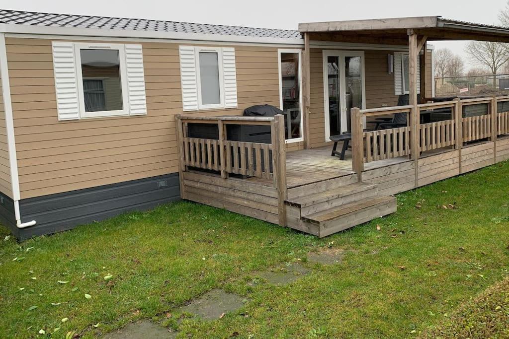 Gezellig Chalet In Het Mooie Zeeland - أوستكابيلي المظهر الخارجي الصورة